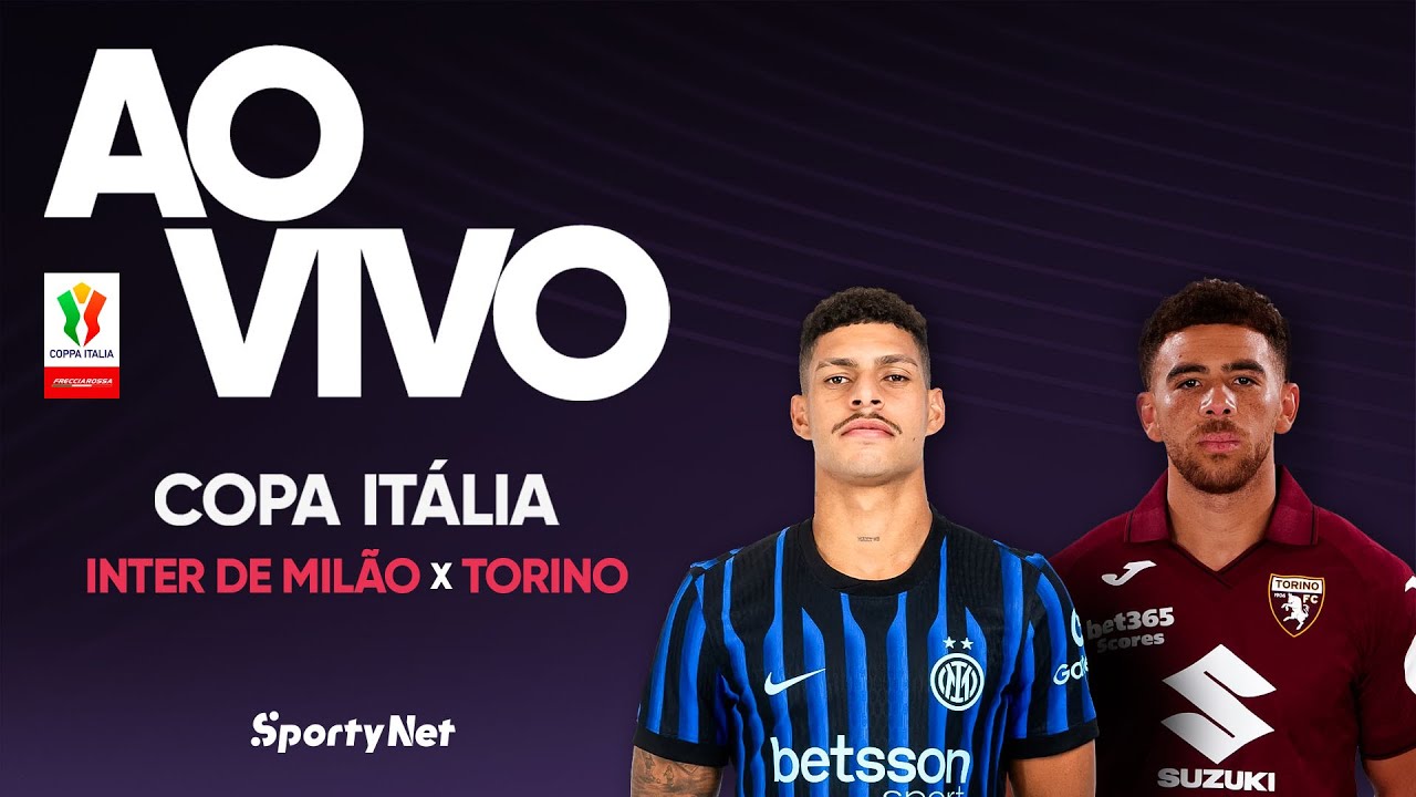 AO VIVO E COM IMAGENS: INTER DE MILÃO X TORINO | QUARTAS DE FINAL | COPA ITÁLIA 2025/26