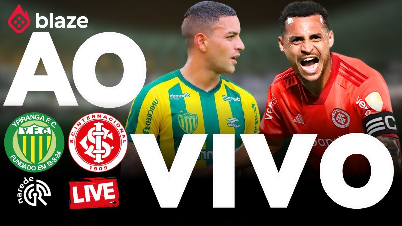 YPIRANGA X INTERNACIONAL | AO VIVO | GAUCHÃO 2026 | JOGO AO VIVO DIRETO DO COLOSSO DA LAGOA