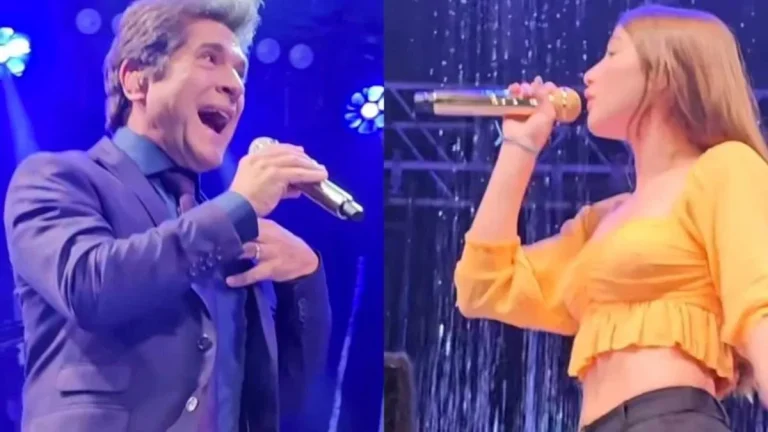 Filha de Daniel surpreende ao soltar a voz no palco com o cantor e emociona (Foto: Reprodução/Instagram)