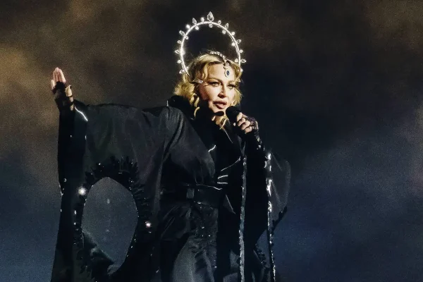 Madonna no Rio de Janeiro (Foto: Reprodução TV Globo)
