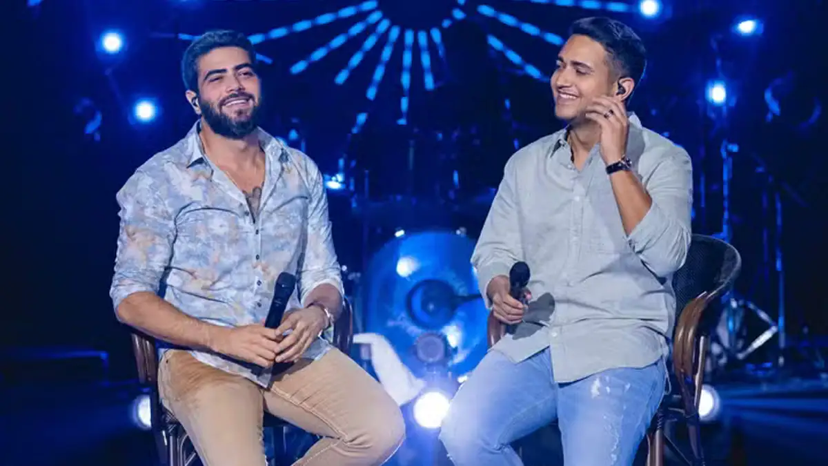 Henrique e Juliano exibem vaca avaliada em R$ 4 milhões e chocam fã Henrique e Juliano