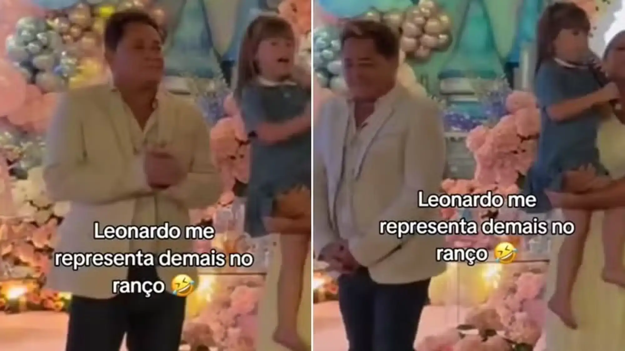 Momento do parabéns expõe clima chato entre Leonardo e Virginia Fonseca (Foto: Reprodução Instagram)