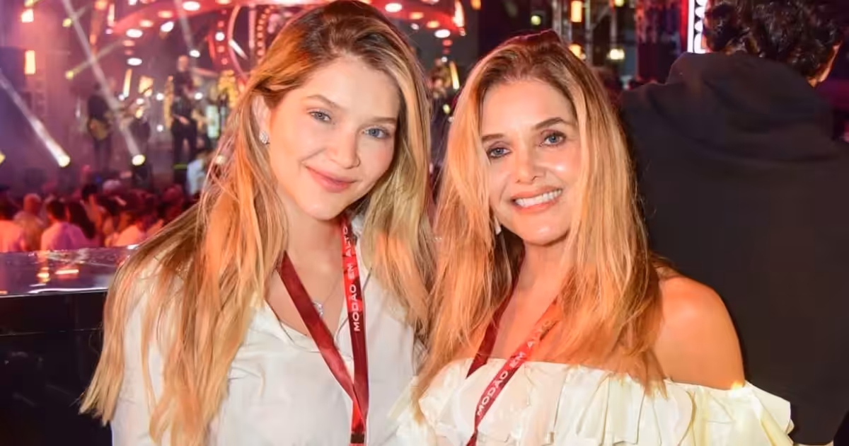 Andrea Mota e filha de Leandro compartilham momento especial em cruzeiro