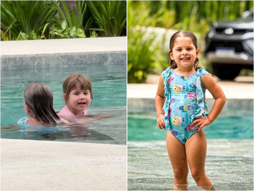 Filhas de Zé Felipe encantam ao interpretarem sucesso com Ana Castela Filhas de Zé Felipe encantam ao interpretarem sucesso com Ana Castela