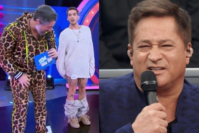 Filho de Leonardo surpreende ao exibir ousadia na TV ao vivo