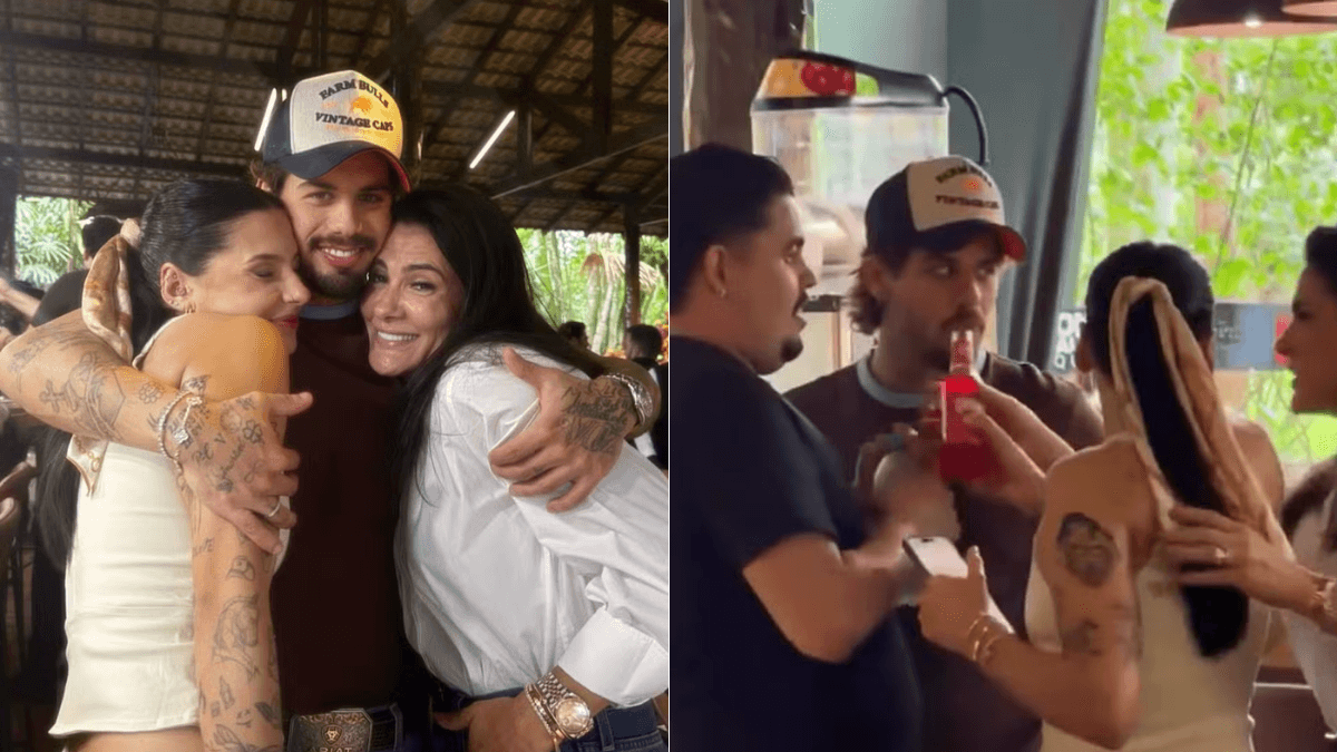 Mãe de Ana Castela intervém e chama atenção de Zé Felipe Mãe de Ana Castela intervém e chama atenção de Zé Felipe