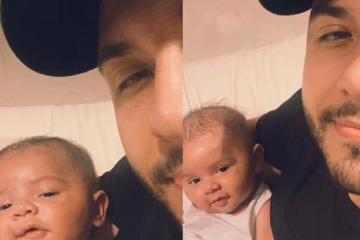 Murilo Huff compartilha momentos tocantes com Léo, seu filho amável