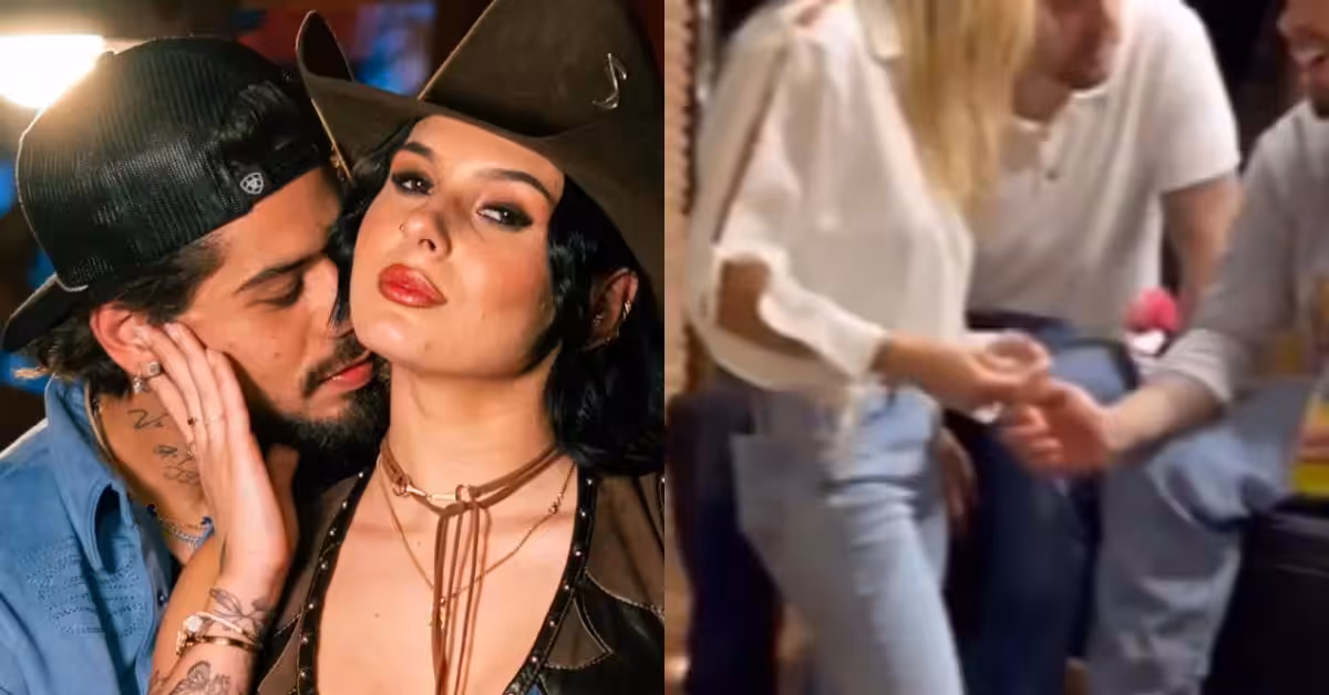 Zé Felipe é flagrado em momentos íntimos durante festa