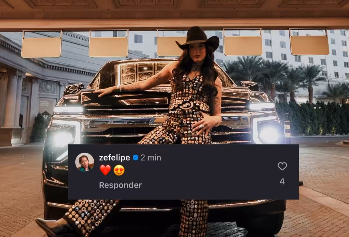 Zé Felipe se encanta com Ana Castela em novas fotos especiais Zé Felipe se encanta com Ana Castela em novas fotos especiais