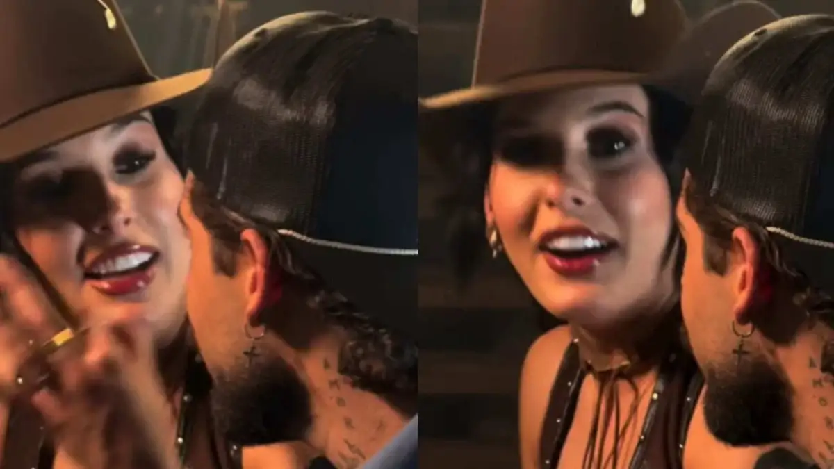 Ana Castela mostra momento íntimo na cama com Zé Felipe e fãs reagem Casal sertanejo troca declarações apaixonadas e reforça sintonia nas redes sociais (Fotos: reprodução Redes Sociais)