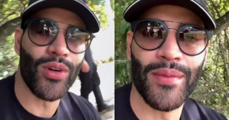 Gusttavo Lima encanta ao levar filhos para saborear caldo de cana