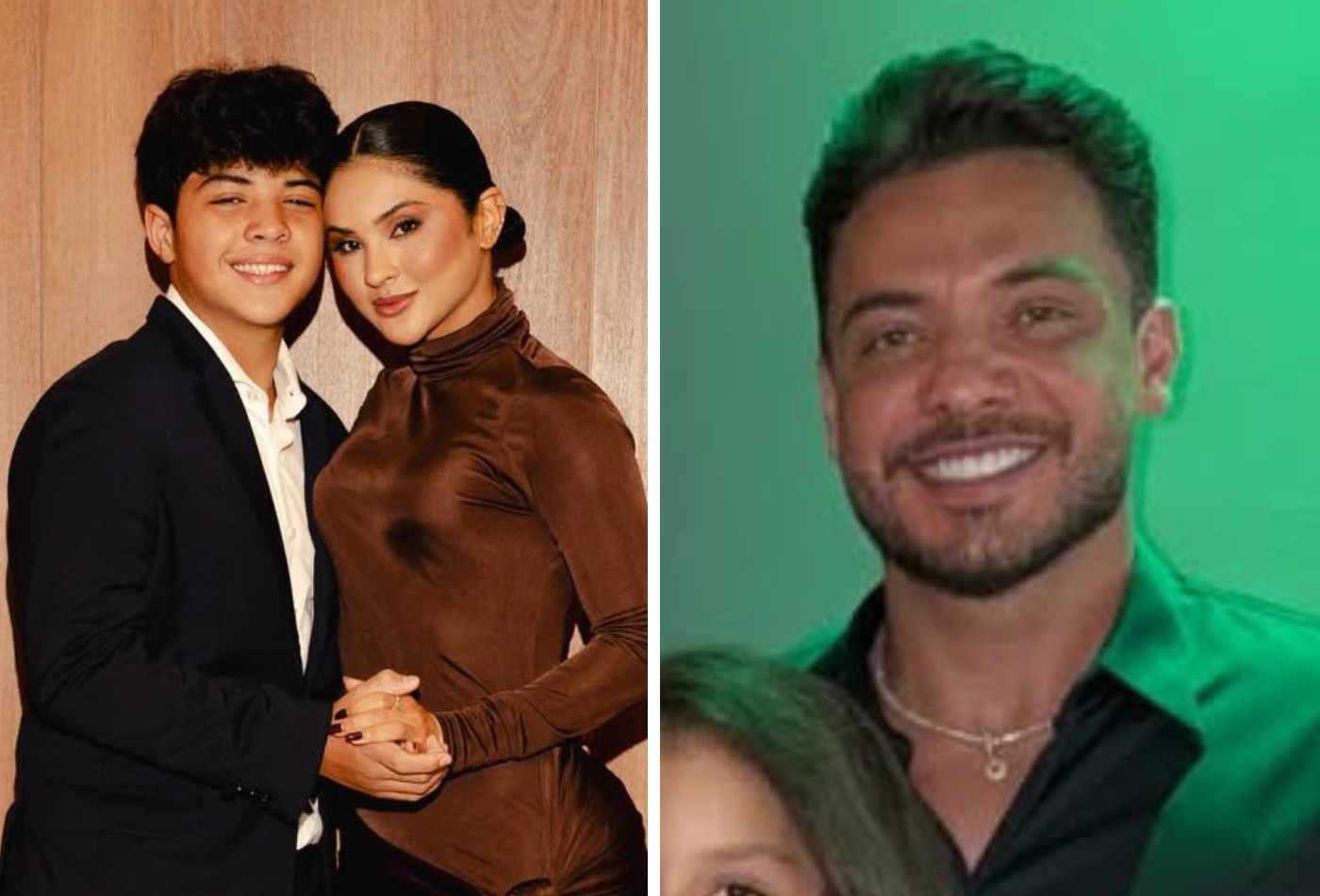 Mileide e Wesley: reencontro emocionante na formatura do filho
