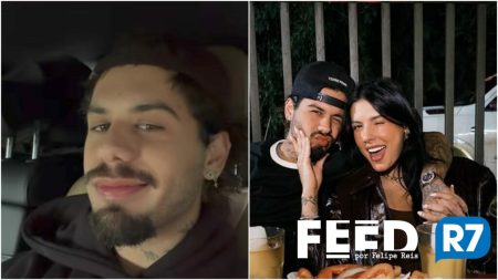 Zé Felipe revela detalhes emocionantes do primeiro beijo com Ana Castela Zé Felipe revela detalhes emocionantes do primeiro beijo com Ana Castela