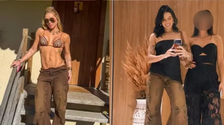 Ana Castela e Virgínia Fonseca apostam na mesma peça fashion (Foto: Arte Movimento Country)