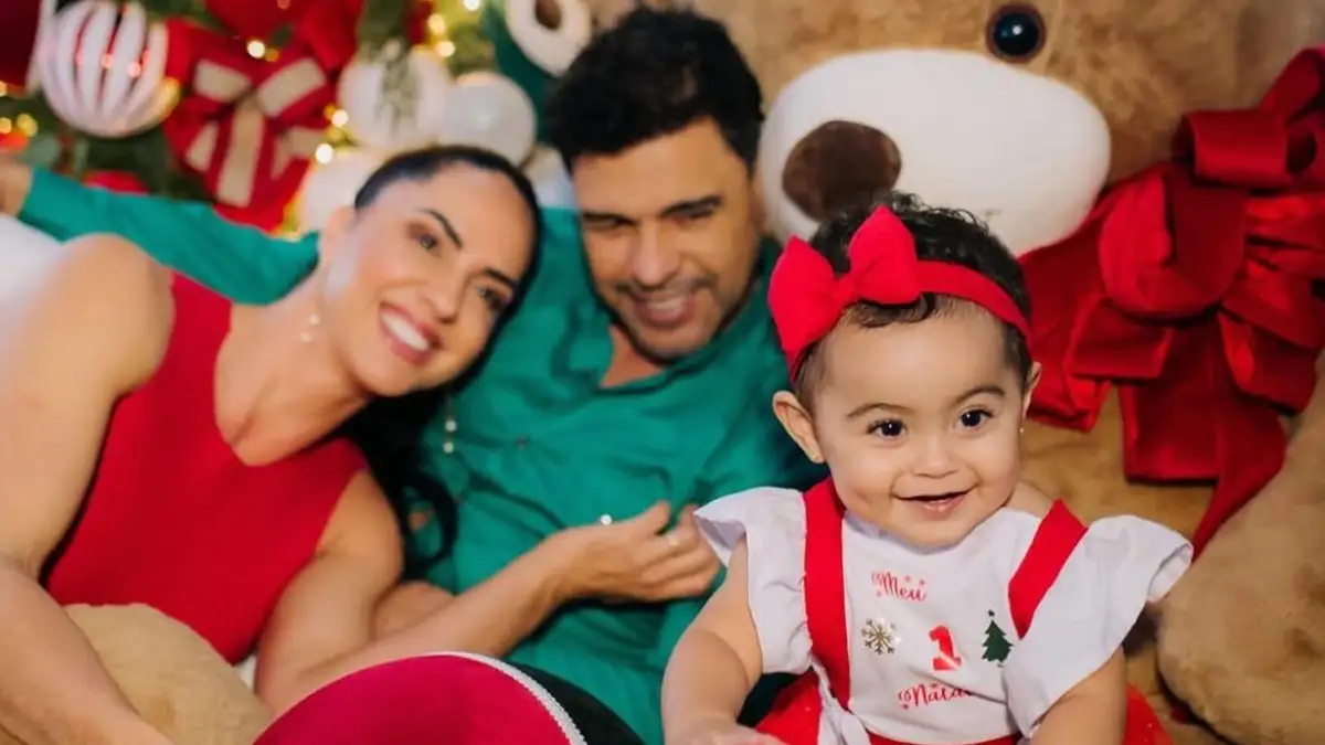 “O presente mais amado e sonhado”: a emoção de Graciele Lacerda no Natal (Foto: Redes Sociais)