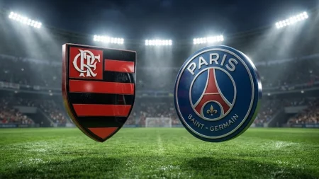Que horas é o jogo do Flamengo x PSG hoje ao vivo pela Copa Intercontinental Flamengo x PSG hoje: veja horário, onde assistir e como acompanhar ao vivo (Imagem criada por IA)