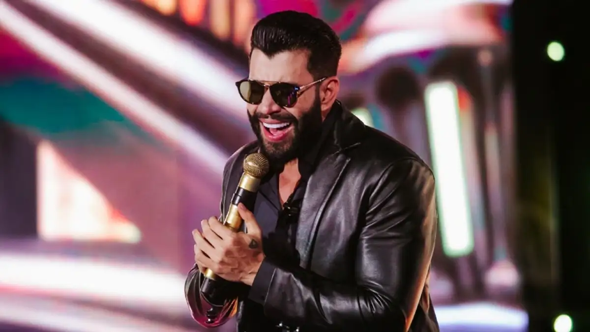 Gusttavo Lima vive susto após palco ceder em Cuiabá (Foto: Divulgação)