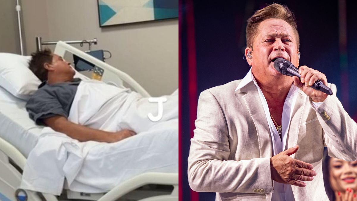 Leonardo é internado em Goiânia após quadro de desidratação Poliana Rocha atualiza estado de saúde de Leonardo cantor sertanejo e tranquiliza fãs (Foto: Arte Movimento Country)