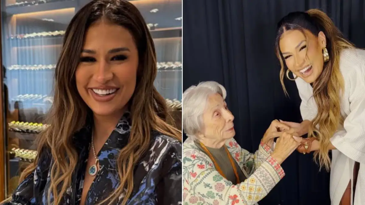 Simone Mendes se emociona ao realizar sonho de fã de 94 anos; veja qual Momento especial no Rio de Janeiro comove público e a própria cantora (Foto: Arte Movimento Country)