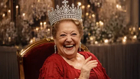 Suely Franco, vive Rose, de Dona de Mim, e mostra o retrato comovente da velhice e da lucidez diante do Alzheimer (Imagem criada com Inteligência Artificial)