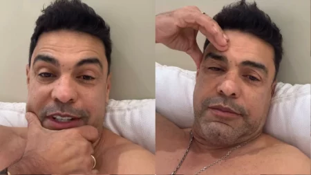 Após criticar Lula no SBT, cachê de Zezé Di Camargo com verba federal viraliza Contrato de R$ 500 mil pago com recursos do governo gera ironia nas redes (Foto: Reprodução Redes Sociais)