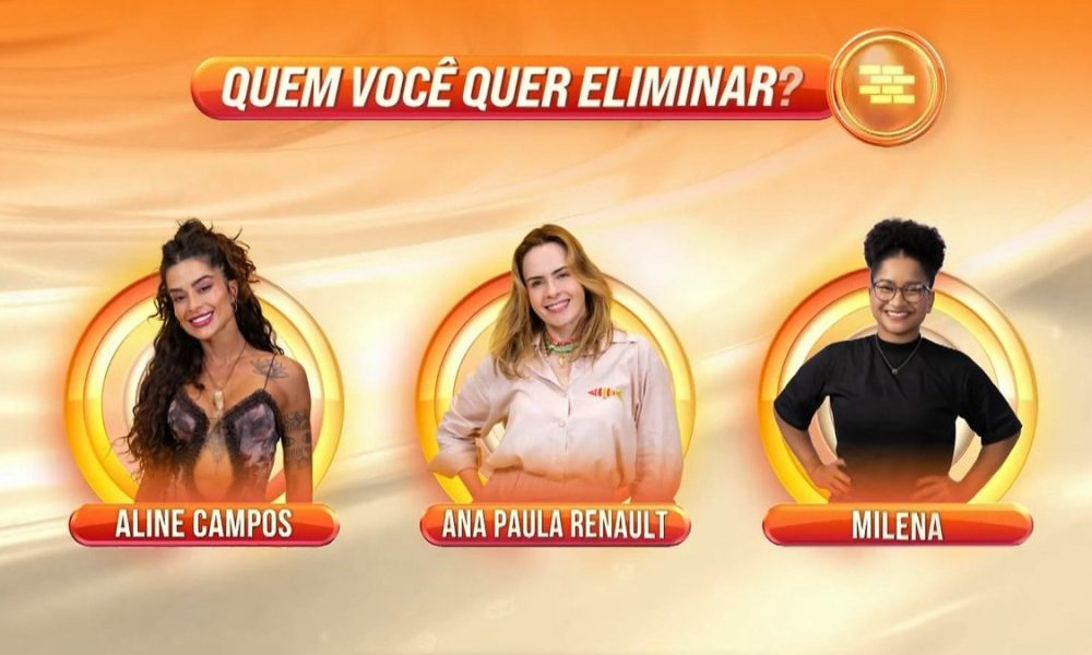 Aline, Ana Paula e Milena enfrentam o primeiro Paredão do BBB 26