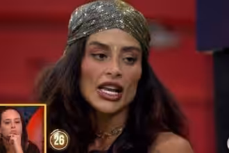 Aline lança olhar de ódio para Ana Paula no 'BBB 26'
