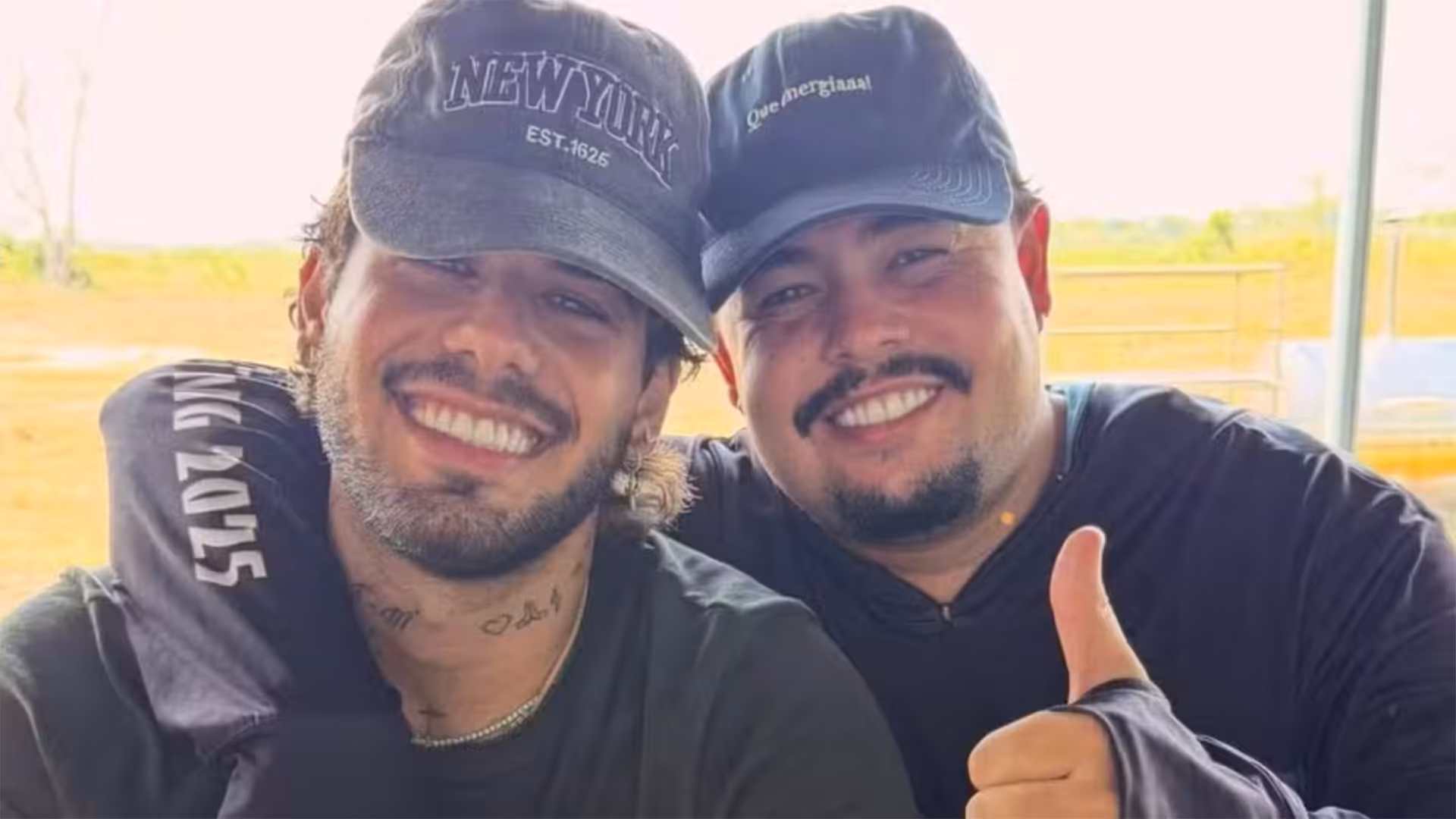 Amigo de Zé Felipe defende-o contra crítica de internauta