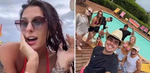 Ana Castela desfruta de férias em mansão em Balneário Camboriú