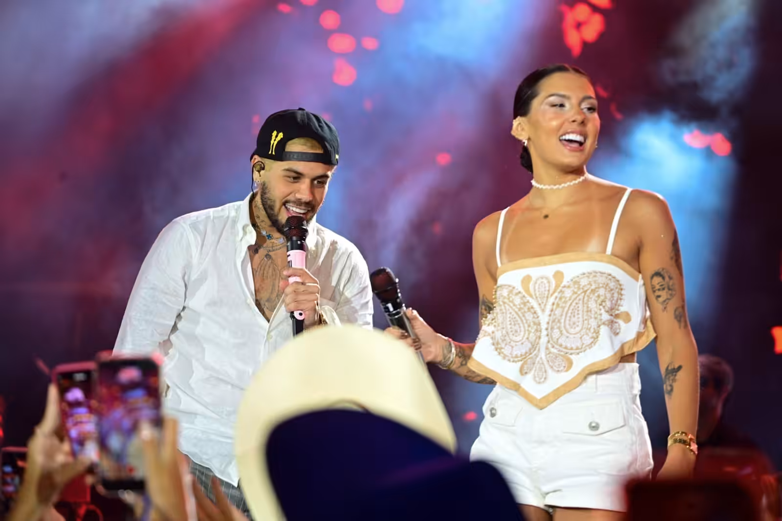 Ana Castela elogia Zé Felipe pela energia no cruzeiro