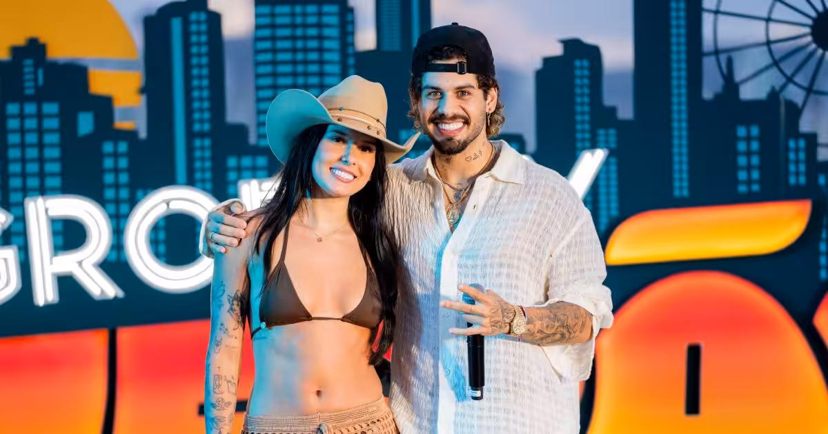 Ana Castela expressa gratidão a Zé Felipe após show no navio