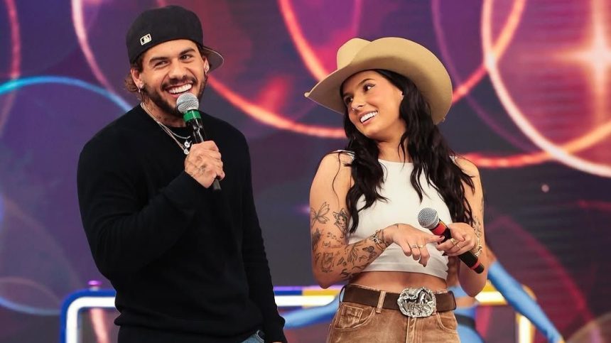 Ana Castela reage à cantada de influenciador coreano para Zé Felipe