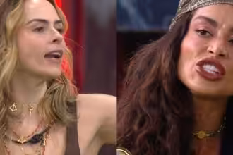 Ana Paula e Aline trocam farpas em discussão ao vivo