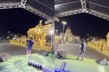 Cantor sertanejo faz show vazio e viraliza na cidade natal