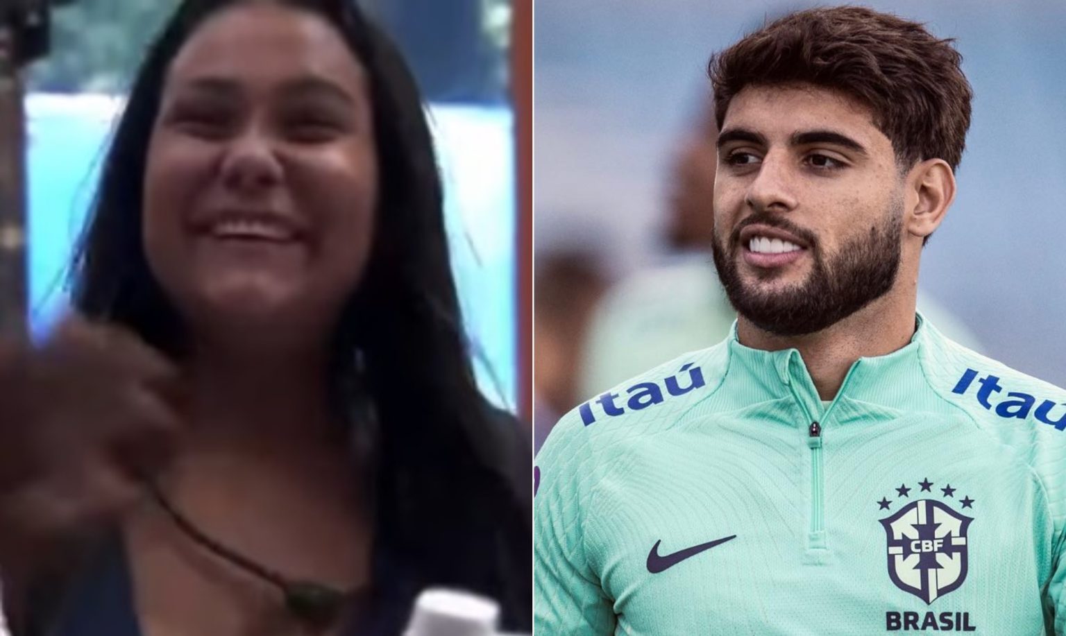 Chaiany do ‘BBB 26’ quer conhecer Yuri Alberto, e ele reage Chaiany do 'BBB 26' quer conhecer Yuri Alberto, e ele reage