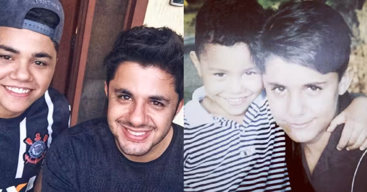 Felipe Araújo presta homenagem ao irmão Cristiano no aniversário