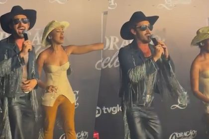 Filipe Bragança e Gabz se apresentam na festa de "Coração Acelerado"
