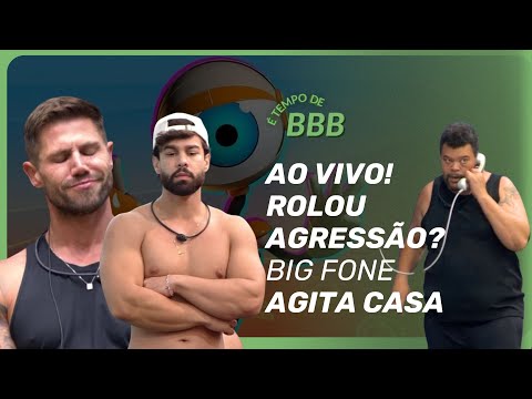 Jonas denuncia empurrão de Paulo Augusto e Big Fone toca