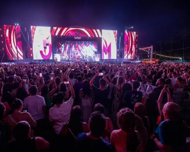 Jorge & Mateus atraem 71 mil no Verão Show 2026 em São Sebastião