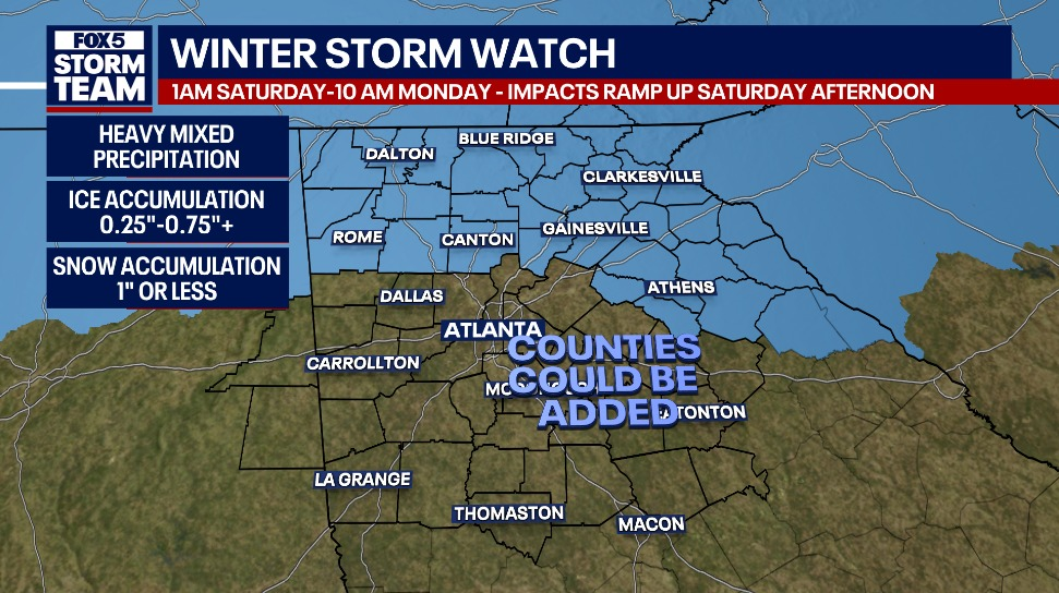 Kemp declara Estado de Emergência na Geórgia antes da tempestade Kemp declara Estado de Emergência na Geórgia antes da tempestade