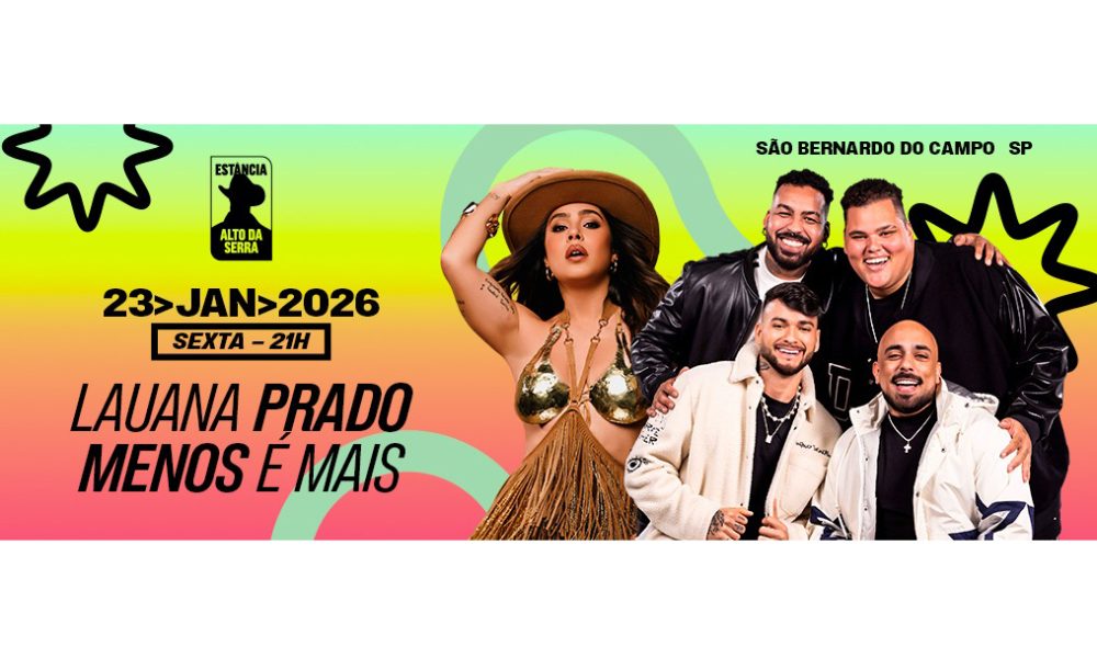 Lauana Prado e Menos é Mais animam Estância Alto da Serra