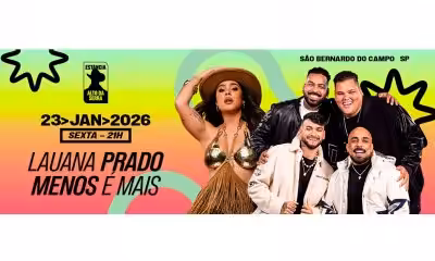 Lauana Prado e Menos é Mais animam Estância Alto da Serra