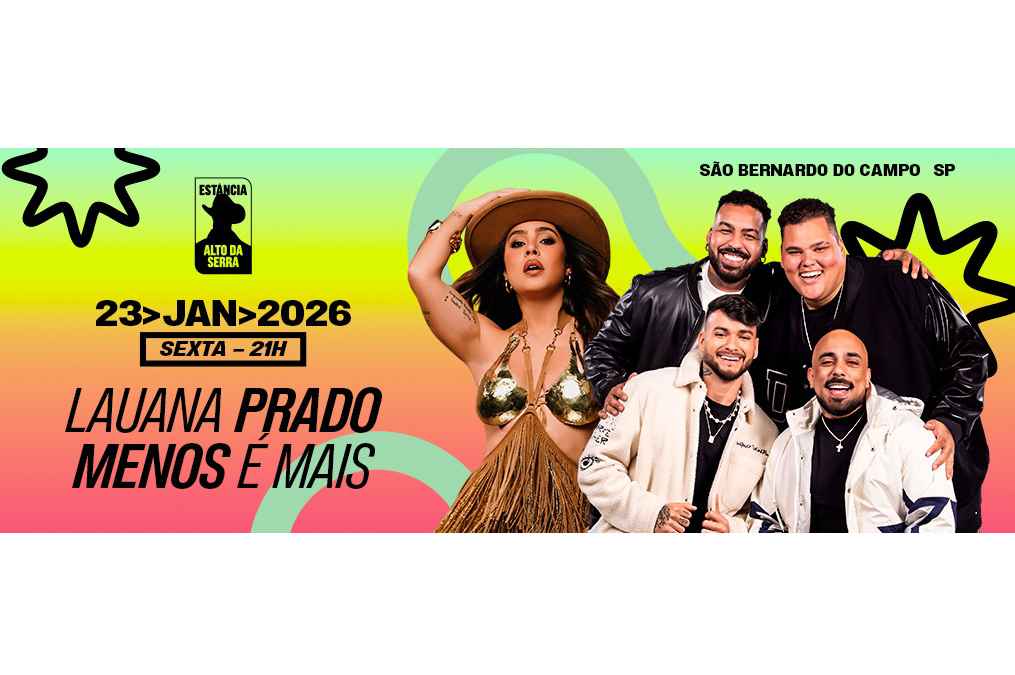 Lauana Prado e Menos é Mais animam Estância Alto da Serra