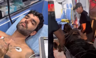 Luan Pereira se descontrola após mal-estar durante show