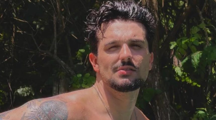 Luan Santana compartilha momentos da filha na praia da Bahia
