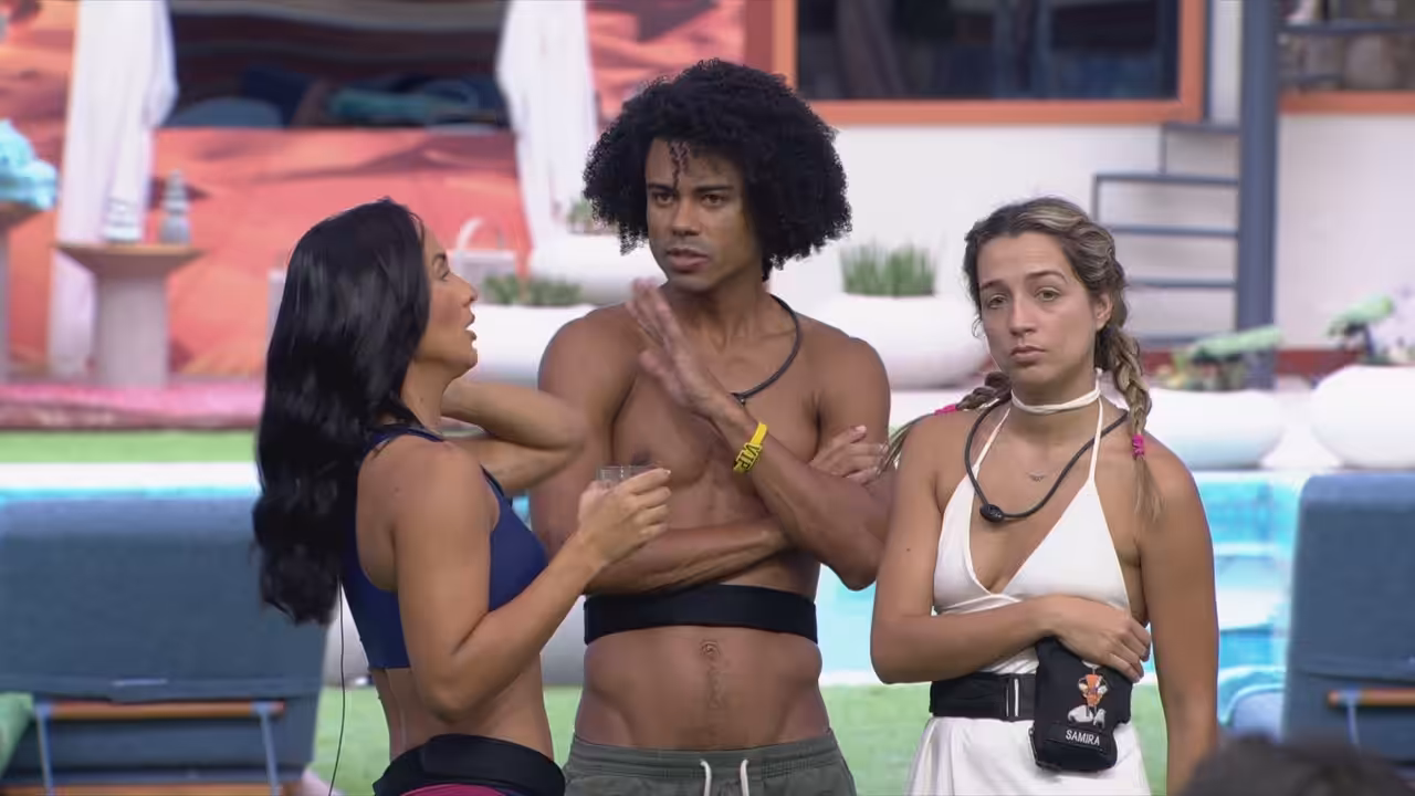 Maxiane e Breno falam sobre desentendimento com Ana Paula