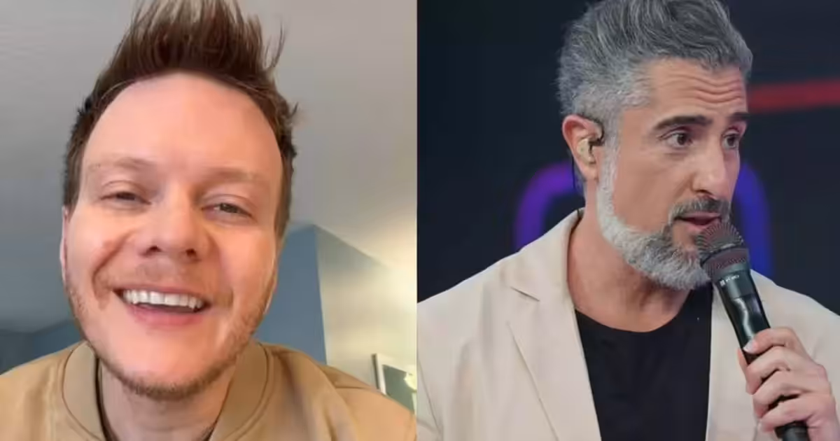 Michael Teló revela confusão e Marcos Mion responde