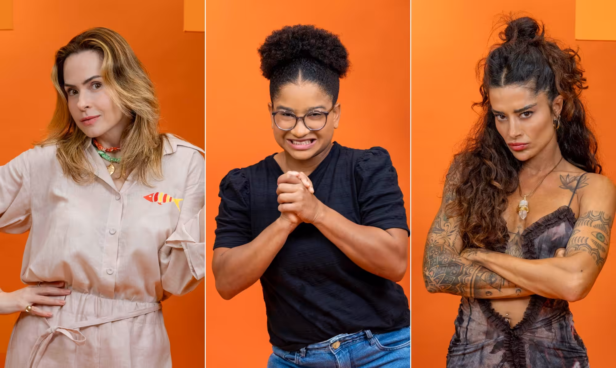 Milena, Ana Paula e Aline Campos estão no primeiro paredão; vote!