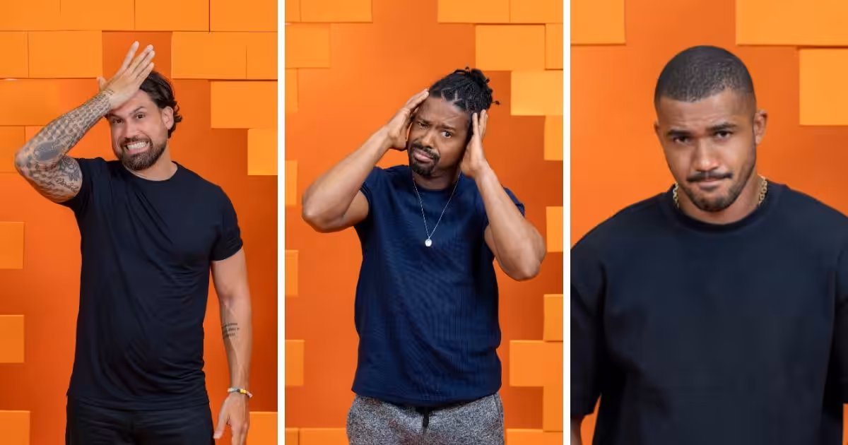 Paredão do BBB 26: Brígido, Leandro e Matheus estão na disputa