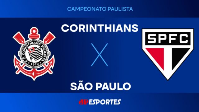 São Paulo x Corinthians: Assista à transmissão ao vivo na Jovem Pan